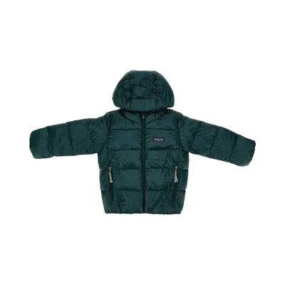 Patagonia Recycled Nylon 'hi-loft Down' Downjacket Kids In Green