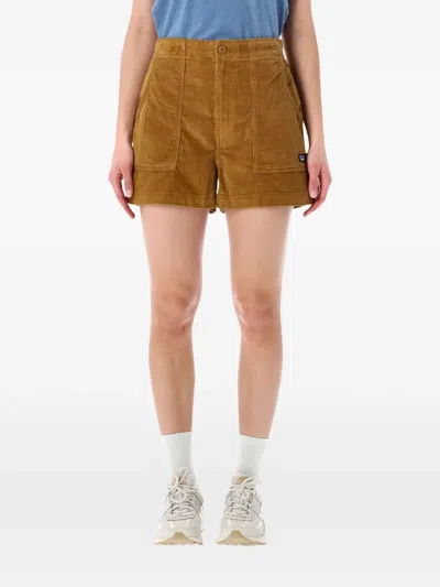 Patagonia Corduroy Retro Cord Shorts In Brown