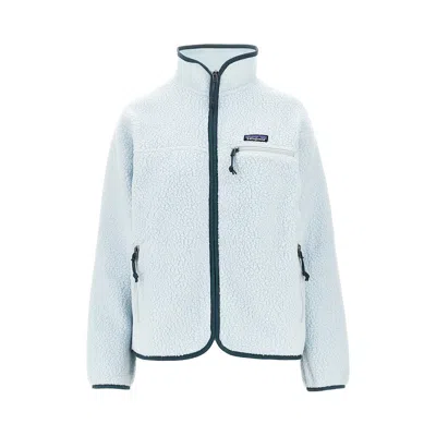 Patagonia 'retro' Fleece Jacket In Blue