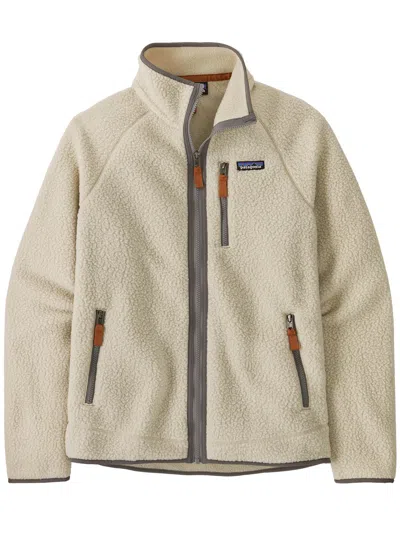 Patagonia Retro Fleece Jacket In Neutral