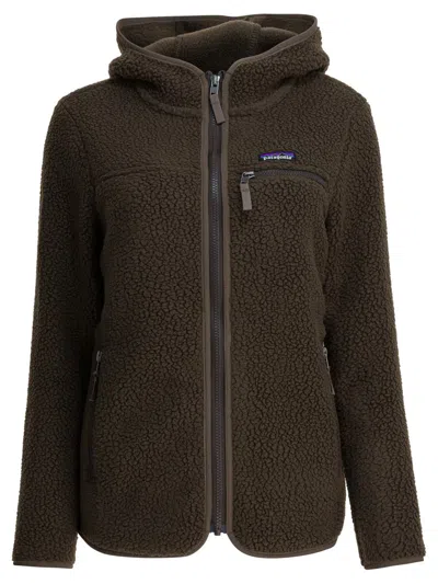 Patagonia "retro Pile Fleece" Fleece Jacket In Brown