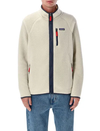 Patagonia Retro Pile Fleece Jacket In Neutral