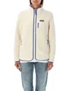 Patagonia Retro Pile Fleece Jacket In Neutral