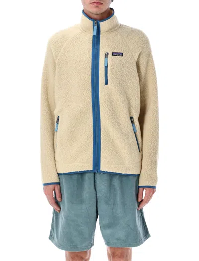 Patagonia Retro Pile Fleece Jacket In Neutral