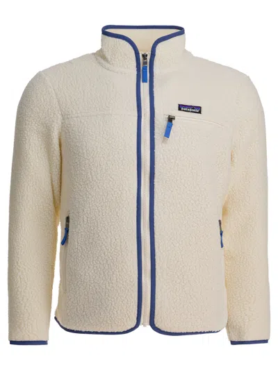 Patagonia Retro Pile Fleece Jackets Beige In Neutral