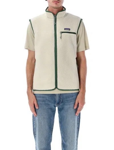 Patagonia Retro Pile Fleece Vest In Multi