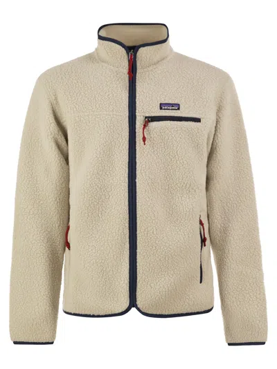 Patagonia Retro Pile Jacket In Recycled Polyester Fleece In Neutral