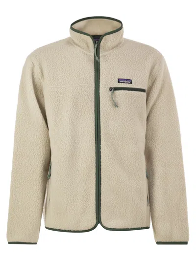 Patagonia Retro Pile Jacket In Recycled Polyester Fleece In Neutral