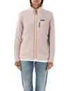 Patagonia Retro Pile Hoodie In Shroom Taupe