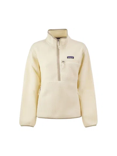 Patagonia Retro Pile Marsupial In Recycled Polyester Fleece In Neutral