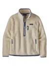 Patagonia Retro Pile Marsupial Half-zip Sweatshirt In Multi
