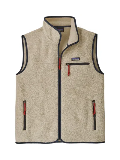 Patagonia Retro Pile Vest In Gold