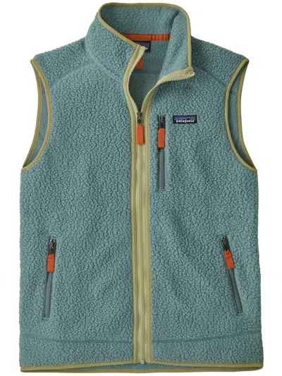 Patagonia 'retro Pile Vest' In Blue