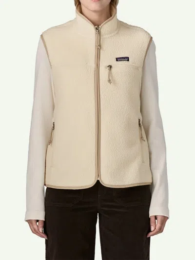 Patagonia Retro Pile Vest In Neutral