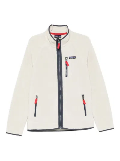 Patagonia Retro Pile Zip-front Jacket In White