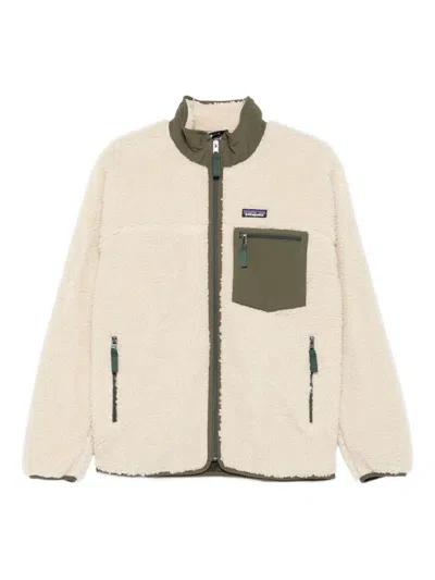 Patagonia Coastal Community Inspired Retro Jacket In Neutral