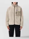 Patagonia Retro Style Jacket High Collar In Brown