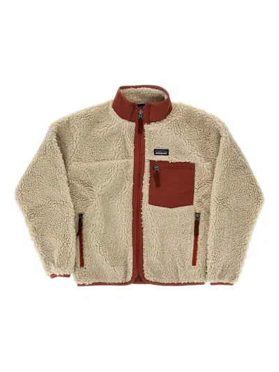 Patagonia Kids Retro-x Fleece Jacket Kids In Neutral
