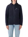 Patagonia Retro Pile Fleece Jacket In Blue
