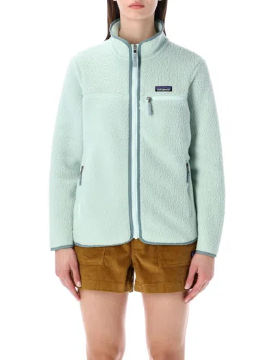 Patagonia Retro Pile Fleece Jacket In Green