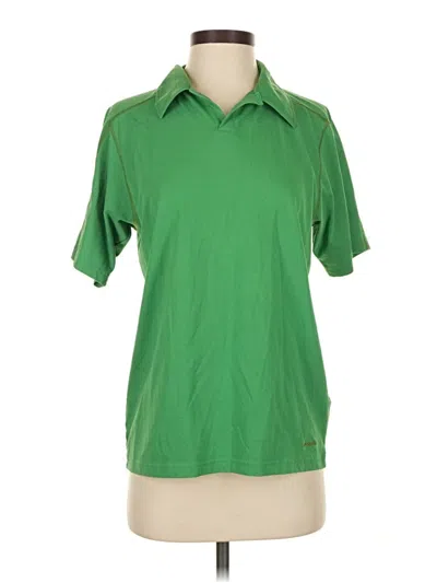 Pre-owned Patagonia Short Sleeve Polo Shirt In Green