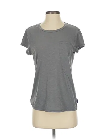 Pre-owned Patagonia Short Sleeve T-shirt In Gray