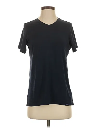 Pre-owned Patagonia Short Sleeve T-shirt In Black
