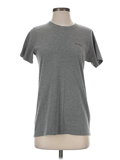 Pre-owned Patagonia Short Sleeve T-shirt In Gray