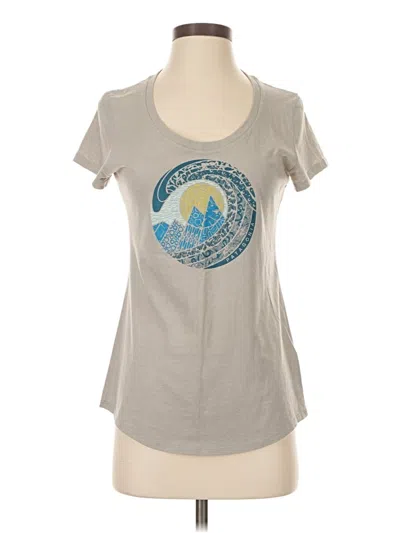Pre-owned Patagonia Short Sleeve T-shirt In Gray