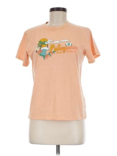 Pre-owned Patagonia Short Sleeve T-shirt In Orange