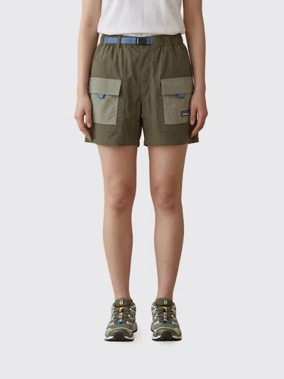 Patagonia ショートパンツ  レディース カラー グリーン In Green