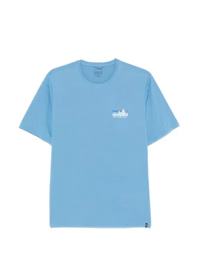 Patagonia Short-sleeves T-shirt In Blue