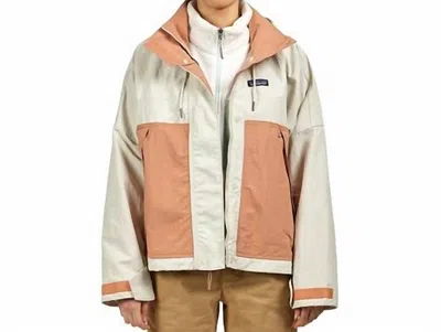 Patagonia Skysail Jacket In Dyno White/ Terra Pink