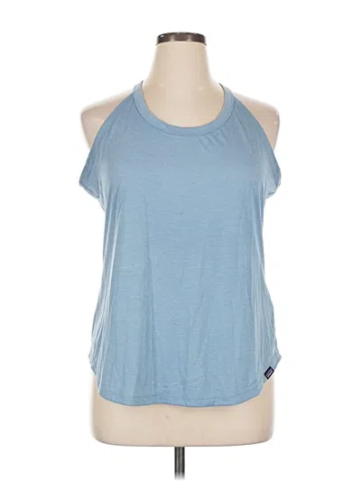 Pre-owned Patagonia Sleeveless T-shirt In Blue