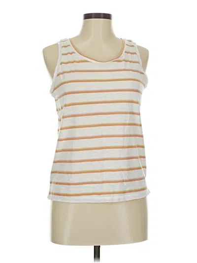 Pre-owned Patagonia Sleeveless T-shirt In White