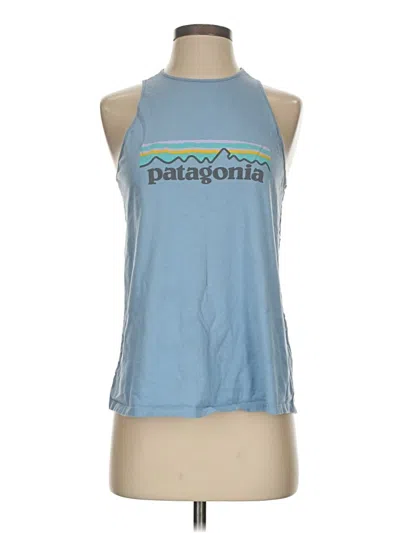 Pre-owned Patagonia Sleeveless T-shirt In Blue