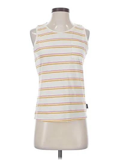 Pre-owned Patagonia Sleeveless T-shirt In Ivory