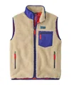 Patagonia Sleeveless Fleece Vest High Collar In Neutral