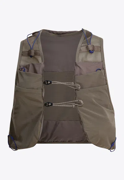 Patagonia Slope Runner Sports Vest In Brown