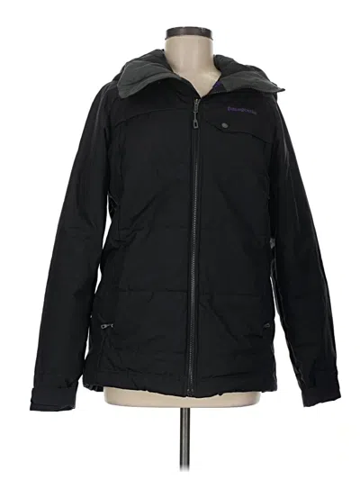 Pre-owned Patagonia Snow Jacket In Black