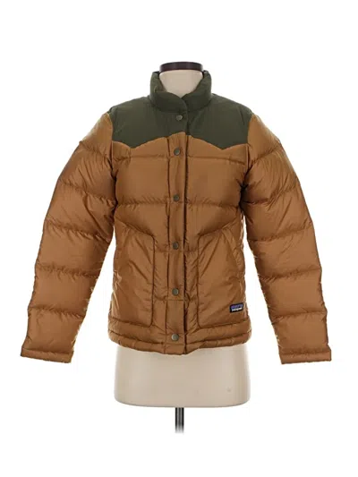 Pre-owned Patagonia Snow Jacket In Brown