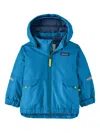 Patagonia Snow Pile Hooded-pocketed Jacket In Blue