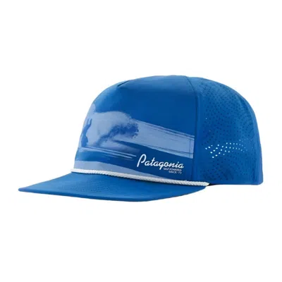 Patagonia Snowfarer Cap In Self-power: Endless Blue