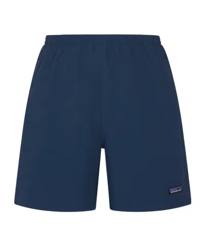 Patagonia Straight-leg Swim Shorts In Blue