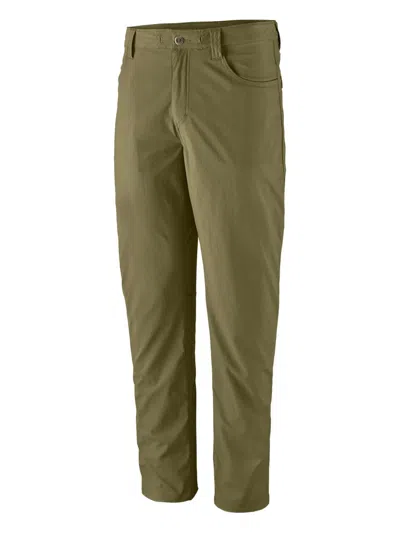 Patagonia Straight-leg Trousers In Green