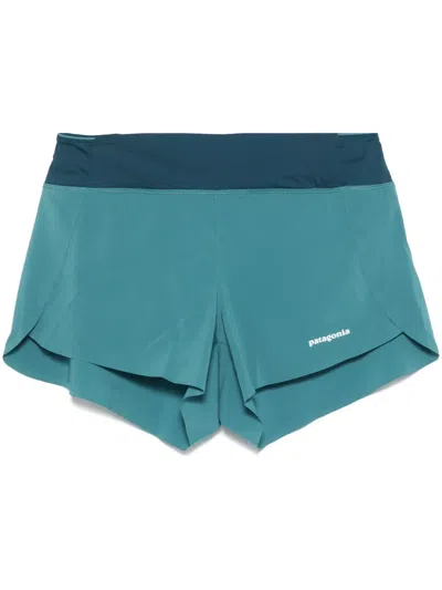 Patagonia Strider Pro Running Shorts In Blue