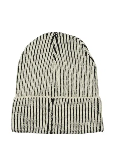 Patagonia Striped Beanie In Gray