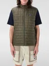 Patagonia Lightweight Quilted Sleeveless Vest In Green