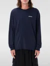 Patagonia Blue Crewneck Graphic Logo T-shirt In Blue