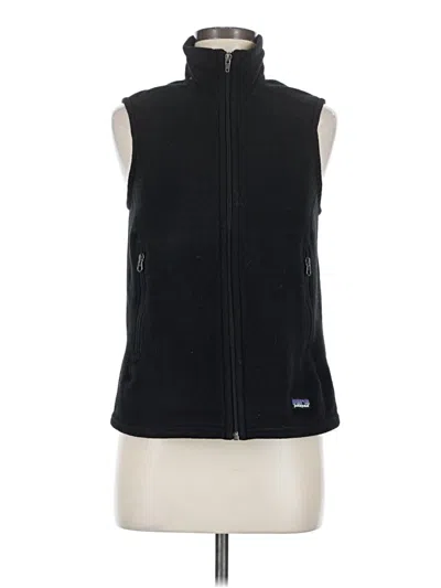 Pre-owned Patagonia Sweater Vest In Black